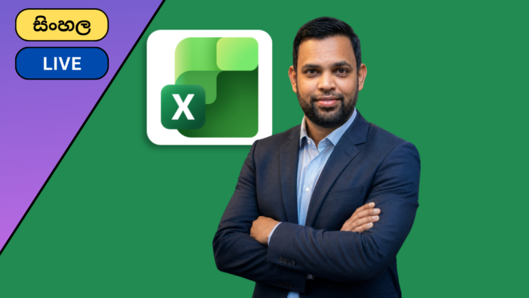 Microsoft Excel Specialist: Associate MS 365 — 5-Day Live Online Sinhala